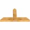Ekena Millwork Portland Rough Sawn Timber Gable Bracket, Western Red Cedar, 48"W x 28"H x 4"D x 6"F, 14/12 Pitch GBW048X28X0406POR00RWR - alternate 4